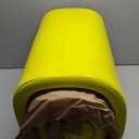 TRC Recreation Sunsation Vinyl Coated Foam Swimming Pool Float Mat Adult Lounger with Built-in Roll Pillow (Yellow)