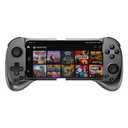 ShanWan Mobile Game Controller for iphone/Android with PHONE CASE Support, Bluetooth Wireless Gamepad - PS Remote Play, Xbox Cloud, Steam Link, GeForce NOW, MFi Arcade Games-Long Battery Life (Silver)