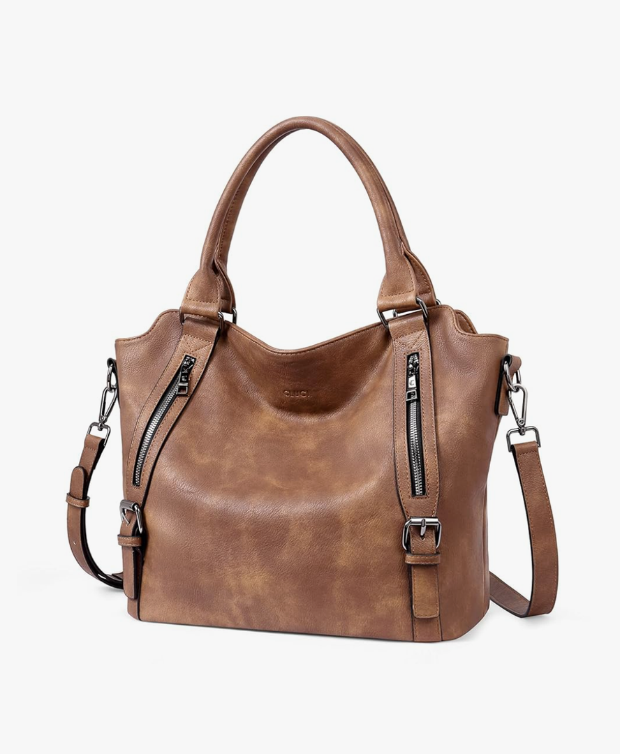Purses for Women Vegan Leather Handbags Tote Purse Shoulder Bag Large Ladies Hobo Bags