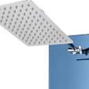 Blue Ocean 52" Stainless Steel SPS392H Shower Panel Tower System with Rainfall Shower Head and 8 Adjustable Massage Jets