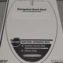 KOHLER Cachet ReadyLatch Elongated Slow Close Toilet Seat, White