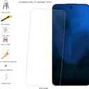 for TCL Nxtpaper 70 Pro Case with Screen Protector,Slim TPU+9H Glass,6.90"