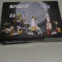 Space Exploration Shuttle Toys for Boys, STEM Aerospace Building Kit Toy with Rocket, Space Shuttle, Moon Buggy and Satellite, Best Gifts for 6, 7, 8, 9, 10+ Year Old Boys (415 PCS)