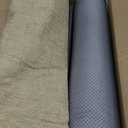 Rocking Chair Cushion Set with Machine Washable Cover Non-Slip Rocking Chair Cushions Indoor Seat and Back Pads with Ties 1 Pack, 2 Piece Set, 20"x 17"x 2" (Beige)