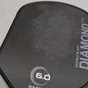 Six Zero Double Black Diamond Control Pickleball Paddle | Raw Carbon, Flared Design & Multiple Sizes