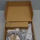 Veken Wide High Pressure Rain Shower Head with Handheld, Handheld Shower Heads with Multi Spray Modes, Rainfall Combo with 15" Metal Extension Arm,Detachable Dual Shower, Bathroom Decor,Chrome Silver (Standard Flow(2.5GPM))