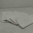Luxury White Hand Towels - Soft 100% Turkish Cotton | Highly Absorbent Hotel spa Bathroom Towel Collection | 16x30 Inch | Set of 6