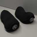 2 Pack - Car Headrest Pillow for Neck Support, 100% Memory Foam Car Neck Pillow with Sleep Mask - Universal Fit Head Rest Travel Pillow Car Pillow for Pain Relief While Driving(Contains 2 Eye Masks)