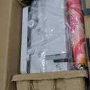 Sewing Machine for Beginners, Electric Mini Portable, 14 Built-in Stitches with Reverse Sewing, 2 Speeds Double Thread with Foot Pedal, Storage Bag, Cotton Fabric and Threads- Extension Table