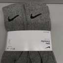 Nike Unisex Adult Everyday Cushioned Training Crew Socks (6 Pairs) L
