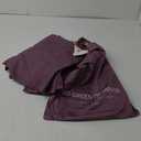 GO GREEN ORGANICS, Waffle Bath Towel Pack of 2, 30.5x58 INCHES, 100% Natural Organic Cotton, GOTS Certified (Burgundy) Super ABSORBANT & Quick Dry,NO SOFTENERS, Environment Friendly