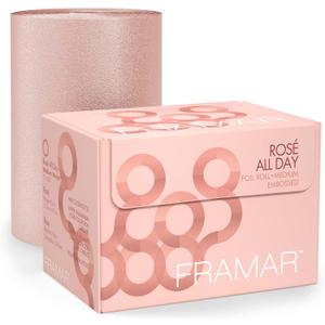 FRAMAR Ros Hair Foil  Hair Foils For Highlighting Long Hair, Salon Foil For Hair Highlighting, Salon Foils For Hair Highlighting Kit, Salon Foils For Hair Stylist, Embossed  320 ft