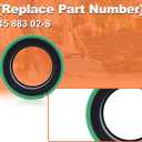 For Kohler 45 883 02-S Air Filter with Fuel Filter, Fits For CV17 CV18 CV20 CV22 CV23 CV25 CV26 CV640 CV680 K321 K341 K482 K532 K582 Engines,45 883 02-S, 45 083 02-S, AM37201, AM31034