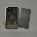 Designed for iPhone 14 Case, Compatible with MagSafe, with Privacy Screen Protectors X2, [Camera Protection] [15FT Military Drop Protection] Shockproof Phone Case, 6.1", Black