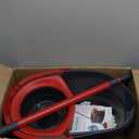 O-Cedar EasyWring Microfiber Spin Mop, Bucket Floor Cleaning System, Red, Gray, Standard