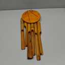 Bamboo Wind Chimes Outdoor,Wooden Wind Chimes for Outside with Melody Deep Tone,38" Classic Zen Garden Windchime for Relaxation, Grace.Home Dcor for Patio, Garden or Indoor