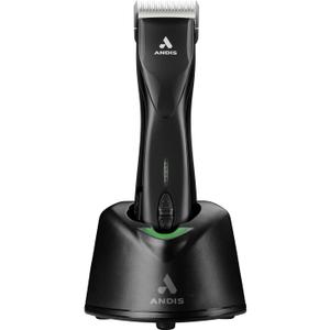 Andis 79170 Pulse Zr II 5-Speed Detachable Blade Clipper, Cordless Animal/Dog Grooming, Removable Lithium Ion Battery, LED Charge Light, Black