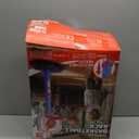 JOYIN Toddler Basketball Hoop Indoor, Adjustable Basketball Goal for Kids with 4 Balls, Game Toys for Playroom Pool Outdoor, Birthday Gift for Baby Boys Girls Age 1 2 3 4 - Air Pump Included (Blue and Orange)