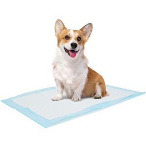 Bolux Dog and Puppy Training Pads, 1318 Disposable Dog Pee Pads, 100/Counts Ultra Absorbent & Leak-Proof Pet Underpads, Dry Quickly Pee Pad for Dog Cats Rabbits or Other House Training Pet
