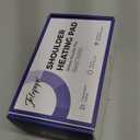 Cordless Shoulder Heating Pad, Heated Shoulder Brace for Rotator Cuff Frozen, 3 Heat Levels, 3000mAh Rechargeable Battery, Shoulder Wrap for Pain Relief Deep Tissue for Men Women (Black)