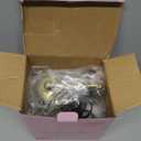 NVRGIUP Candle Warmer, Candle Warmer Lamp with Timer & Dimmer Height Adjustable Scented Candles, with 2 * 50W Bulbs for Home Decor Mothers Day(Gold)