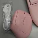 MEETION Ergonomic Keyboard and Mouse Combo, Split Wireless Design, Pink
2.4G split keyboard with cushioned palm rest and vertical mouse, full-size natural typing design, for Windows and Mac