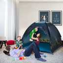 Mnagant Kids Play Tent-61x61x45Imaginative Play Popup Tent Space World Tent for Kids Indoor/Outdoor Fun-Kids Galaxy Dome Tent Playhouse for Boys and Girls,Perfect Kids Gift