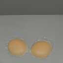 Strapless Sticky Adhesive Bra Invisible Push up Reusable Silicone Off Backless Viscous for Women Dress (Nude)