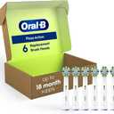 Oral-B Floss Action Replacement Brush Heads for an Oral-B Electric Toothbrush, Pack of 6 (White)