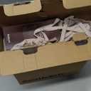 Bedsure Striped Duvet Cover Queen Size,100% Washed Cotton Duvet Cover Linen Like Textured, Classic Striped Pattern Enhances Bedroom Comfort and Style, Stripes Tan/White, 90"x90"