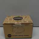 Ceramic Sponge Holder,Sponge Holder for Kitchen Sink,Compact Sink Caddy Organizer, Dish Sponge Holders,Farmhouse Kitchens Decor Cute Gadgets Accessories,Christmas Kitchen Decor(Red)