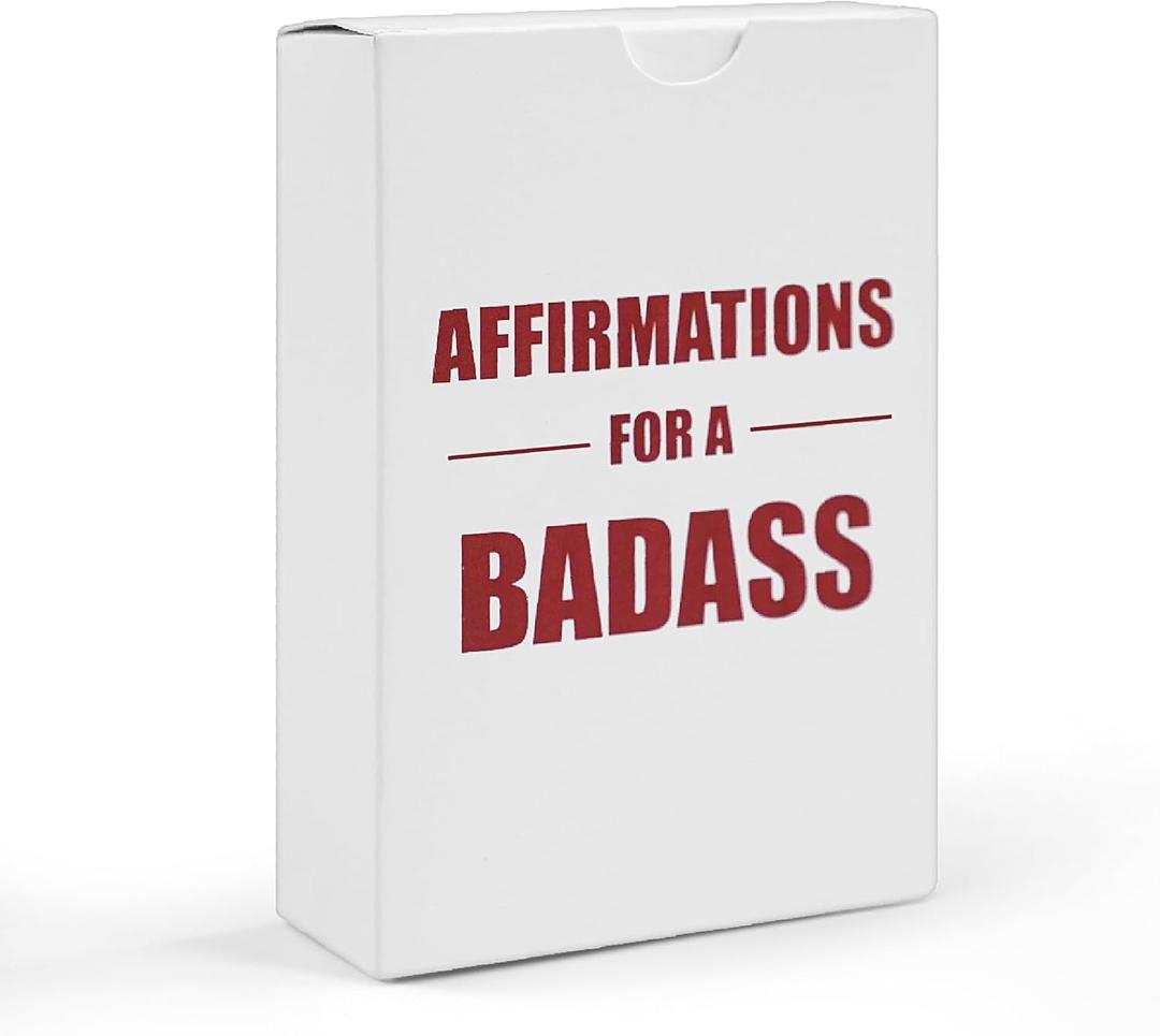 Badass Affirmations for Women  54 Inspirational Affirmation Cards | Positive Self Care & Manifestation Deck, Funny Daily Motivation Cards, Empowerment Gifts for Women, Best Friend, and Coworker