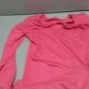 Zeagoo Womens Long Sleeve Shirts V-Neck Rib Knit Slim Fit Tops Casual Stretch Basic Tee Going Out Top Fall Fashion 2025 (Pink, M)