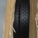 12" Universal Push Lawn Mower Wheels (2-Pack) - Replacement Tires with 1/2" Bore Bearings & 1.58" Hub Width - Includes Installation Bolts & Nuts - Fits Garden Carts, Pressure Washers