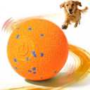 Interactive Dog Toys Ball with Chew-Resistant E-TPU Material, Smart Automatic Rolling Ball Toys for Small, Medium & Large Dogs, 2 Modes Rechargeable Moving Bouncing Dog Ball