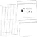 PRETYZOOM Heightened Kitchen Storage Rack for Seasoning Jars Self Assembly Iron Shelf Organizer Adjustable Levels for Home Use in Kitchen and Pantry