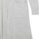 Amazon Essentials Women's Lightweight Longer Length Open-Front Long-Sleeve Cardigan Sweater, L