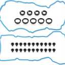 Valve Cover Gasket Set VS50814R Replaces VS50814R VS50722 BR3Z6C535A Compatible with Ford F-150 3.3L 3.5L V6 DOHC 2011-2020 Fit for Lincoln MKS MKT MKX MKZ 3.5L 3.7L V6
