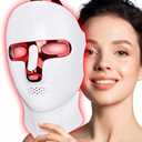 Red Light Therapy for Face, Led Face Mask Light Therapy, AntiAging Infrared Therapy for Wrinkles, Fine Lines, 71 Colors LED Facial Skin Care Mask