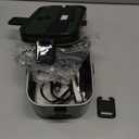 TRAVELISIMO Extra-Large Electric Lunch Box For Adults Holds up to 8 Cups - 100W Heated Lunch Box For Men 1.8L, Portable Food Warmer for Travel & Work, Loncheras Electricas Para Calentar Almuerzo (Dark Green)