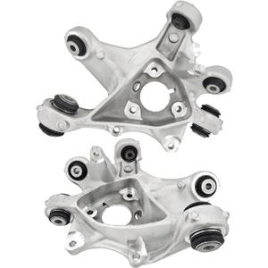 104441100F 104441600F Steering Knuckle Fit for Tesla M3 2017-2023 | Rear LH+RH Pair for Tesla Model 3 2017-2023, Driver & Passenger Side, BEV, OE 104441100G 104441600G 104441100H