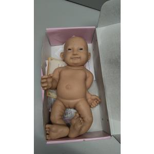 6 Inch Miniature Newborn Silicone Baby Dolls Cute Soft Toddler Doll Baby for Children (Girl)