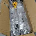 DEMEGA Wall Mounted Bookshelves Set of 3, Floating Shelves for Wall, 6-Tier Wooden Hanging Bookshelf, Easy Installation Book Organizer for Home Office, Living Room, and Bedroom