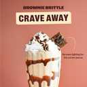 Brownie Brittle Original Chocolate Chip Thin and Crispy Sweet Snacks, Family Size (Pack of 6, 5 oz), Rich Gourmet Brownie Bites Dessert (EXP 03/19/27)