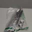 TEECK Shower Curtain Rod, 32-68 inch Adjustable Spring Tension Curtain Rod, Never Rust Anti-Slip Shower Curtain Rod for Bathroom, No Drilling, Never Collapse, Easy to Use, Black