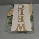 Yousoontic Easter Welcome Porch Sign Decor 47" Easter Bunny Rabbit Wooden Front Door Standing Hanging Sign Bunny Outdoor Porch Decorations for Home Front Door Yard Garden Spring Party Decor