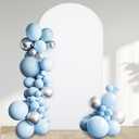 6 ft White Arch Backdrop Cover Milky-Spandex Wedding Arch Covers Backdrop Stretchy Fitted Round Top Chiara Back Drop for Birthday Party Baby/Bridal Shower Ceremony & Banquet | Reusable & Washable