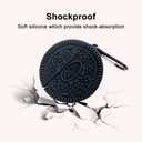 2 x Cute Case Cover Compatible with AirPods 3rd with Carabiner Keychain Hook,Funny Unique 3D Soft Silicone Shockproof Protective Skin Case Cover for Airpod 3rd Case-Biscuits (Black)