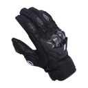 Harssidanzar Breathable Leather Motorcycle Gloves Touchscreen for Men Women KM046 XXL