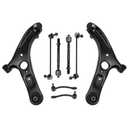 8Pcs Front Lower Control Arm with Ball Joint Suspension Kit fit for 2011-2017 Hyundai Elantra GT Sedan, for 2012 2013 2014 2015 2016 2017 Hyundai Veloster